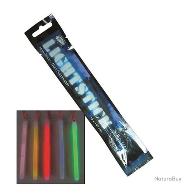 Bton lumineux 1 x 15 mm Rouge