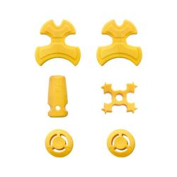 Amortisseur de corde EK Archery pour Axis Jaune