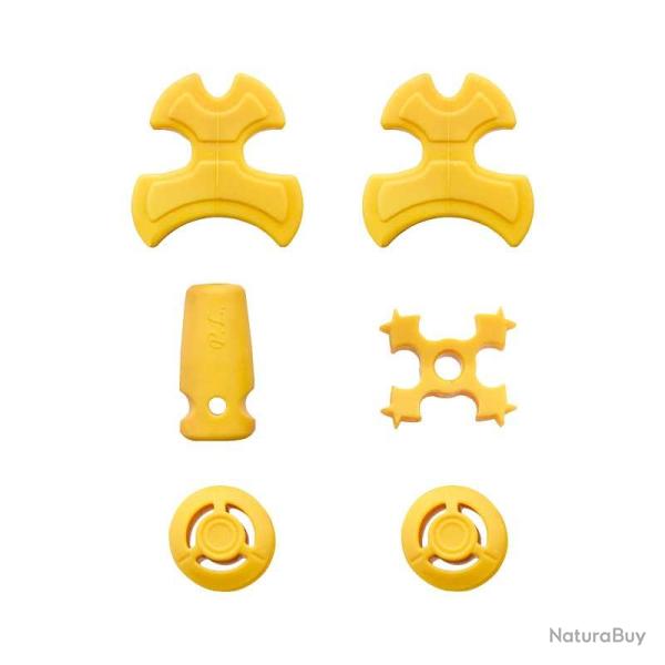 Amortisseur de corde EK Archery pour Axis Jaune