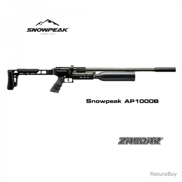 Carabine PCP AP1000B SNOWPEAK  Cal. 6,35 mm Bouteille en aluminium !! ARRIVE DBUT JANVIER