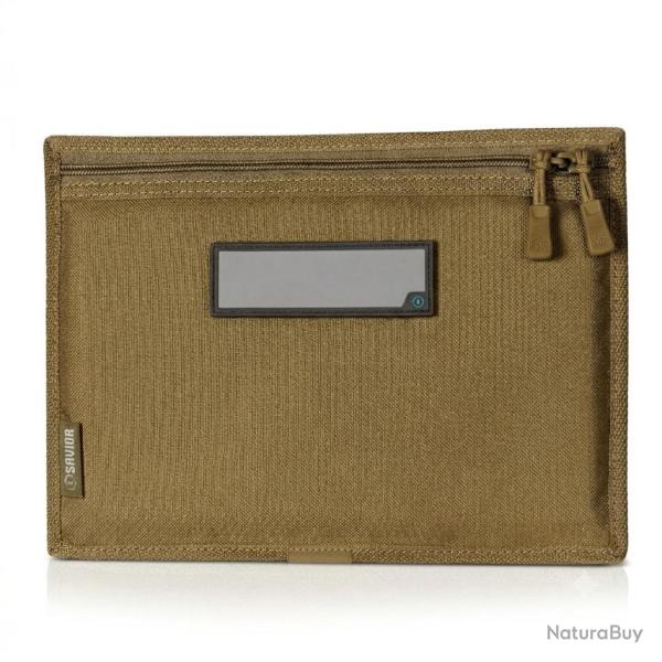 Housse SAVIOR pour arme de poing TAN