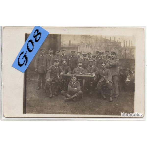 CPA -Photo Groupe Soldats Allemands - N�4388