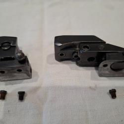 Montage amovible et pivotant  complet EAW Montage EAW Rail/Zeiss ZM -- Mauser 98