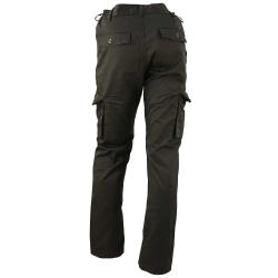 Pantalon Basic polyester coton noir 36 &agrave; 60