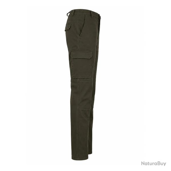 Pantalon Basic polyester coton noir 36 � 60