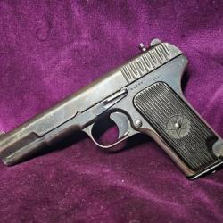 Pistolet TOKAREV, TT33, calibre 7,62x25, année 1935, Catégorie B