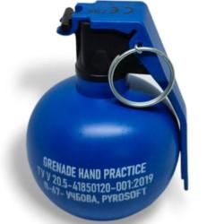 Grenade lourde limaille de fer type M67- 400g - Pyrosoft