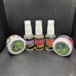 Lot 341/ lot carpe pop up spray Flavour pro elite baits....FISH AND FISHING.