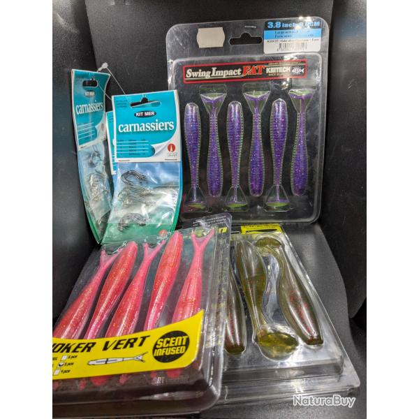 Lot 344 / Leurres carnassier keitech storm Vmc.. fish and Fishing.