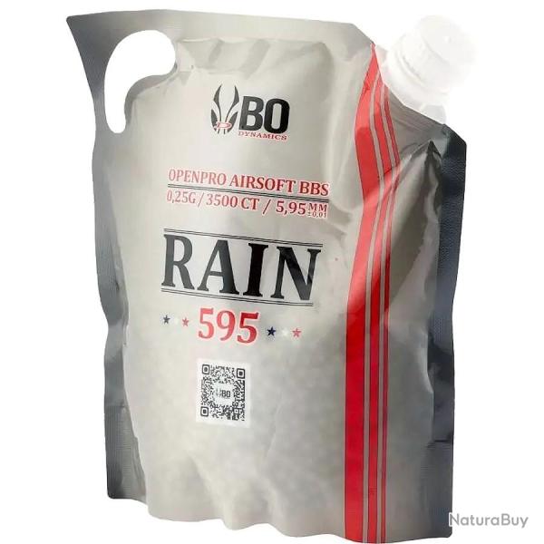 Billes Airsoft 6mm 0.25g rain- BO-3500 RDS / 0. 25g