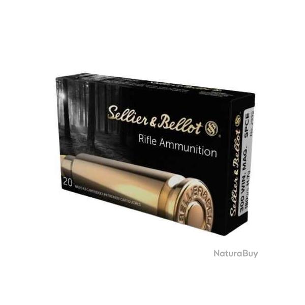 SELLIER BELLOT Balles de chasse Spce - par boite de 40  300 WINCHESTER MAGNUM   180Gr