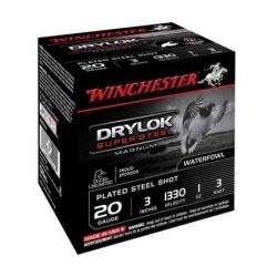 WINCHESTER Cartouches de chasse Drylok acier - par boite de 25  20  / 76  28g