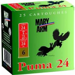 MARY ARM Cartouches de chasse Puma 24 - par boite de 25  24  / 65  24g - 7.5