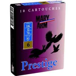 MARY ARM Cartouches de chasse Prestige - par boite de 10  16  / 70  31g - 2