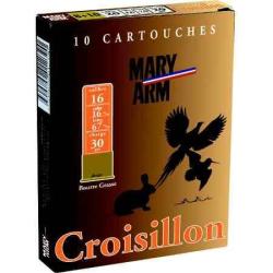 MARY ARM Cartouches de chasse Croisillon - par boite de 10  16  / 67  30g - 8
