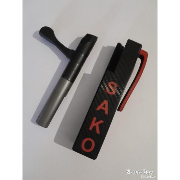 ETUI DE CULASSE POUR SAKO QUAD 22Lr AVEC SYSTEME ATTACHE A LA CEINTURE