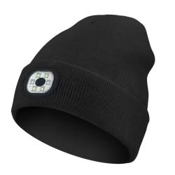 Bonnet Lampe frontale Led RECHARGEABLE, coloris au choix.....