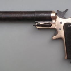 Rare pistolet lance-fusées réglementaire français modèle 1918 fabriqué par Chobert à St Etienne