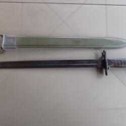 Ba&iuml;onnette U.S. Mod&egrave;le 1905 fabricant R.I.A.1909.