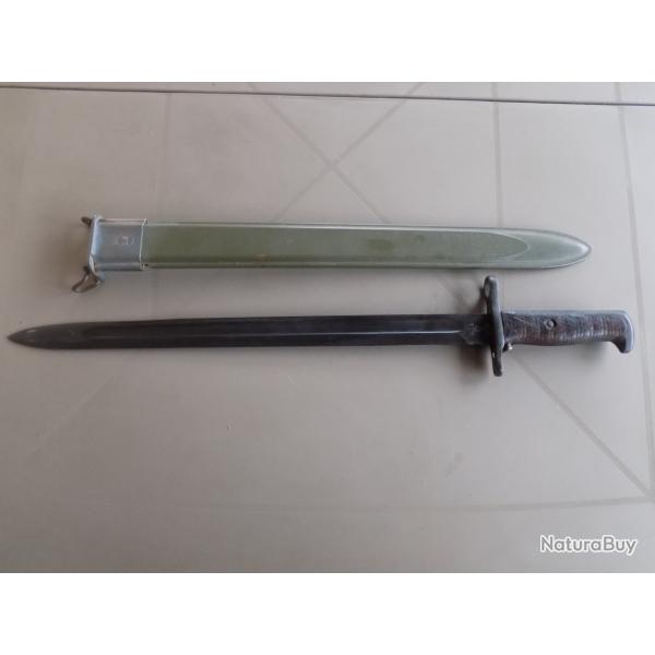 Ba�onnette U.S. Mod�le 1905 fabricant R.I.A.1909.