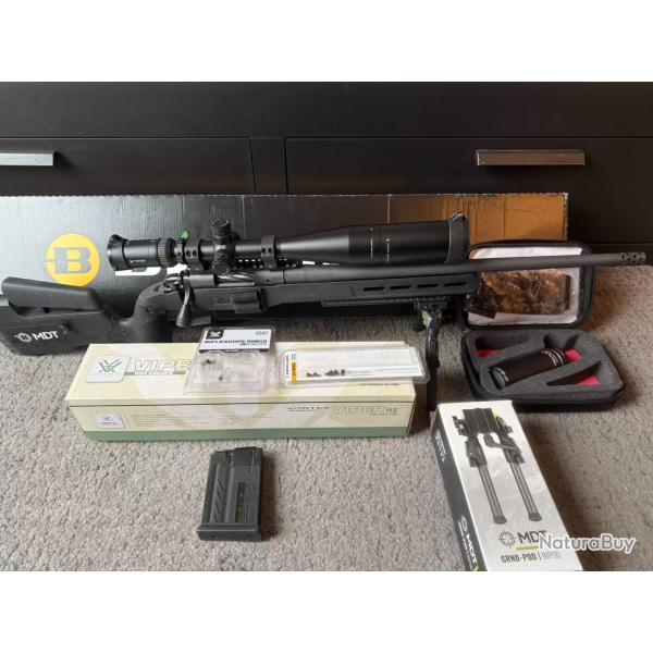 Bergara B14 Cal.308 Win+Vortex Viper+Ch�ssis/Biped/Chargeur MDT+Silencieux Aimsport