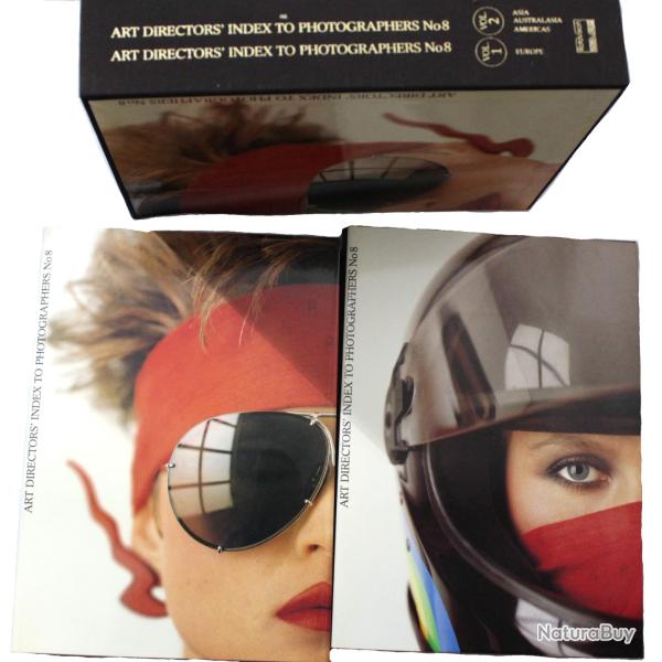 Coffret deux volumes art directors index to photographers No 8
