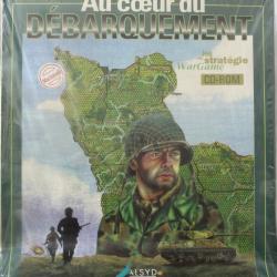 Jeu Avec CD-Rom Au Coeur du débarquement - Jeu de stratégie WarGame