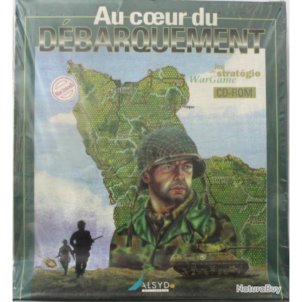 Jeu Avec CD-Rom Au Coeur du dbarquement - Jeu de stratgie WarGame