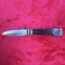 ancien couteau de chasse extracteur cartouche de chasse 12 / 20