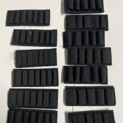6 cartouchières Velcro calibre 12 Et 6 cartouchières  pour calibre 308