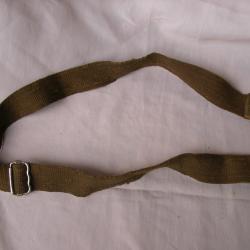 WW2 ANGLETERRE JUGULAIRE EN TOILE ÉLASTIQUE DE CASQUE MILITAIRE ANGLAIS MARK 3 (39-45)