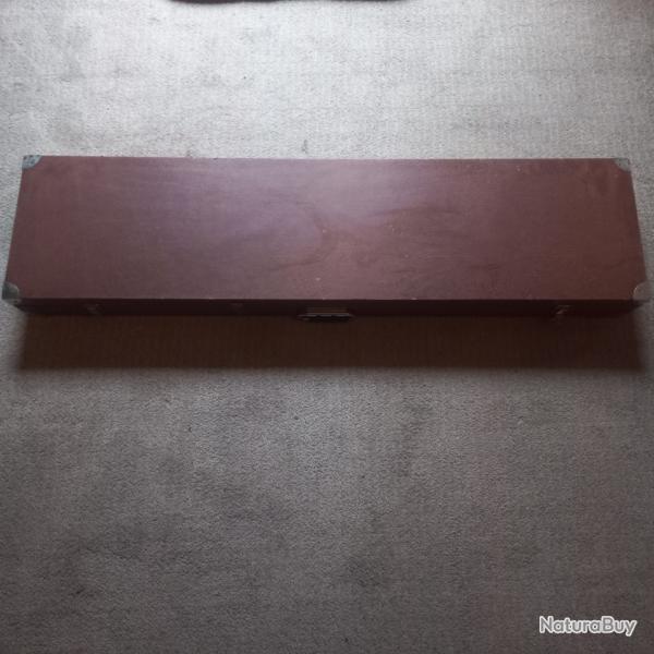 ancienne valise mallette pour fusil  sabre / pe  / arme longue