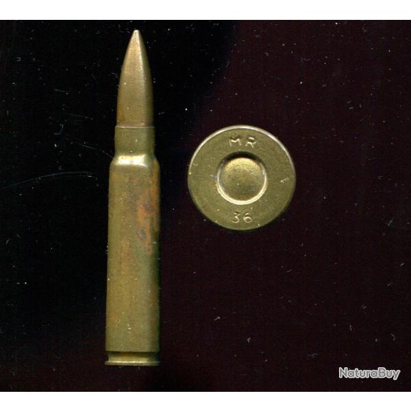 7.65 x 53 Mauser Belge - RARE contrat Manurhin durant la Guerre d'Espagne - marquage : MR 36