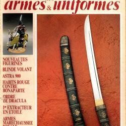 gazette des armes et uniformes 215 sabres japonais , revolver spirlet, ordre du dragon, astra mle 90