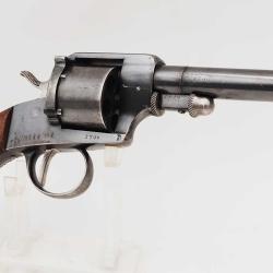 REVOLVER FRANCOTTE MOD&Egrave;LE 1871 CONTRAT MILITAIRE SU&Eacute;DOIS CALIBRE 11mm SIMPLE ACTION - BELGIQUE XIX X