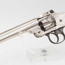 REVOLVER SMITH ET WESSON SAFETY HAMMERLESS CALIBRE 38 6 POUCES - USA XIX&egrave; U.S.A. XIX eme Categorie D