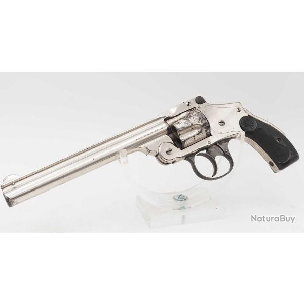 REVOLVER SMITH ET WESSON SAFETY HAMMERLESS CALIBRE 38 6 POUCES - USA XIX U.S.A. XIX eme Categorie D