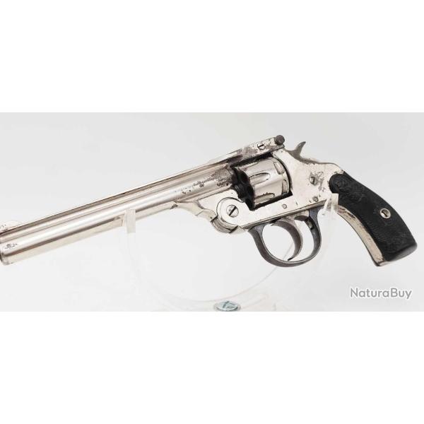 REVOLVER IVER JOHNSON SA.DA. CALIBRE 22LR 5" BREVET DE 1896 - USA XIX U.S.A. XIX eme Categorie D