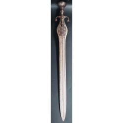 SABRE PAHARI COBRA SWORD KOFTGARI TULWAR TAWAR PULWAR INDIA XIXè INDE 19è XIX eme