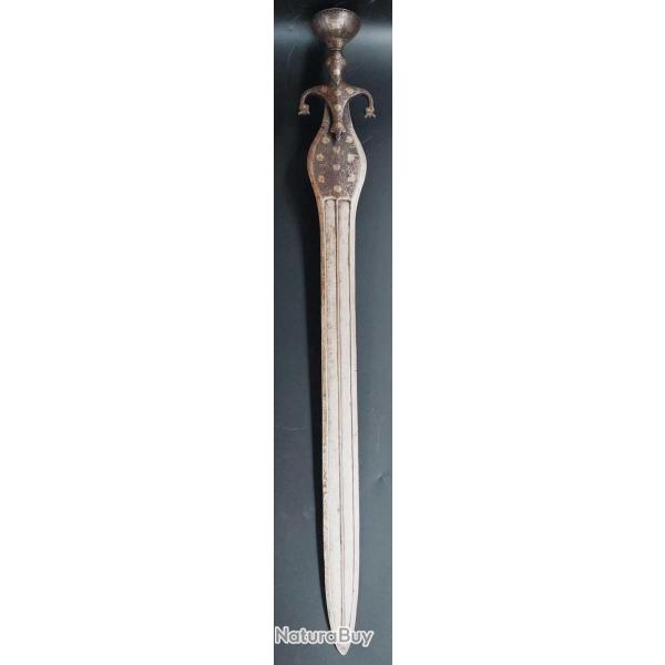 SABRE PAHARI COBRA SWORD KOFTGARI TULWAR TAWAR PULWAR INDIA XIX INDE 19 XIX eme