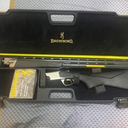 Fusil BROWNING CYNERGY 12/76 (Éprouvé billes acier) NEUF JAMAIS SERVI