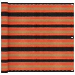 Écran de balcon Multicolore 90x500 cm PEHD