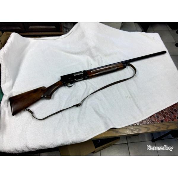 BROWNING AUTO 5 .SUPER ALLEGE. TRES RARE. CAL.12/70 CANON A BANDE VENTILEE chokes INTERCHANGEABLES