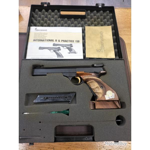 Pistolet Browning international II cal 22lr