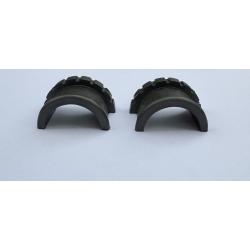 Jeux de 2 demi coquilles avant en bak&eacute;lite pour lunette APX Mas 49/56 ou FRF1