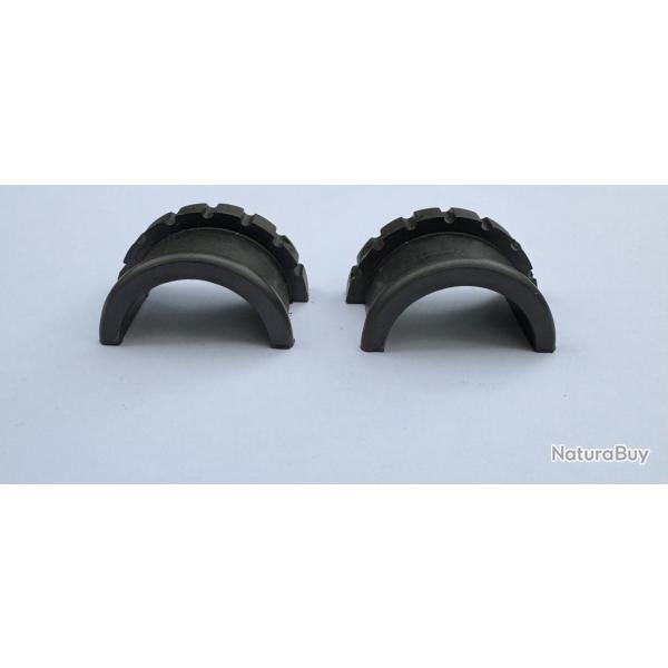 Jeux de 2 demi coquilles avant en bak�lite pour lunette APX Mas 49/56 ou FRF1