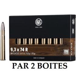Vente Group&eacute;e! 40  Balles RWS  Uni 293gr cal 9,3x74R