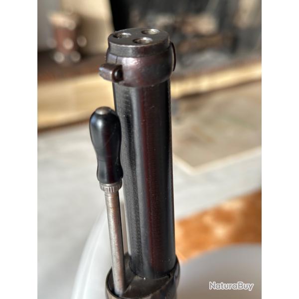 Carabine  BUFFALO MITRAILLE   MANUFRANCE  3 CANONS   Jaspe  calibre 6 m/m avec tige de nettoyage