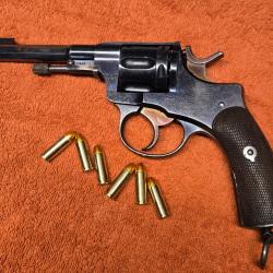 Révolver Suédois Husqvarna modèle 1887 catégorie D
