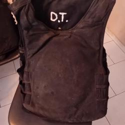 ENCHERE GILET PARE BALLES LOURD IRLANDAIS EN KEVLAR + CERAMIQUE NIVEAU 3+ TAILLE L